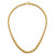 14k Polished Graduated Fancy Link 18in Necklace SF2800-18