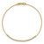 14K Two-tone Diamond-cut Beaded 7.5in Bracelet SF3030-7.5