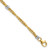 14K Two-tone Polished Fancy Beaded Station Bracelet SF2969-7.5