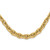 14K Polished and Graduated Fancy Necklace SF3006-17.5