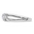 14K White Gold Lab Grown Diamond VS/SI FGH 3-Stone Complete Eng Ring RM2965E-050-CWLG