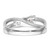 14K White Gold Lab Grown Diamond VS/SI FGH 3-Stone Complete Eng Ring RM2965E-050-CWLG