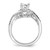 14K White Gold Lab Grown Diamond VS/SI FGH Semi-mount Engagement Rin RM2406E-075-7WLG