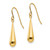 14k Madi K Teardrop Dangle Earrings SE711