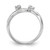 14K White Gold Lab Grown VS/SI FGH Dia Contoured Wedding Band RM2419B-034-WLG