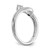 14K White Gold Lab Grown VS/SI FGH Dia Contoured Wedding Band RM2419B-034-WLG