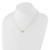 14K Polished Bee Necklace SF3051-17.5