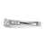 14K White Gold Lab Grown Diamond VS/SI FGH 3-Stone Comp Eng Ring RM2980E-050-7CWLG