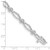 14k White Gold A Diamond Fancy Bracelet X789WA