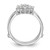 14K White Gold Lab Grown Diamond VS/SI FGH Guard RM3101B-035-7WLG