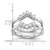 14K White Gold Lab Grown Diamond VS/SI FGH Guard RM3101B-035-7WLG