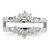 14K White Gold Lab Grown Diamond VS/SI FGH Guard RM3101B-035-7WLG