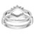 14K White Gold Lab Grown Diamond VS/SI FGH Guard RM3101B-035-7WLG