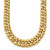 14k Polished Fancy Graduated Curb Chain Necklace SF2415-18