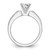 14K White Gold Lab Grown Diamond VS/SI FGH Peg Semi-mount Eng Ring RM2834E-005-WLG