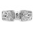 14K White Gold Lab Grown Diamond VS/SI FGH Peg Semi-mount Eng Ring RM2834E-005-WLG