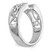14K White Gold Lab Grown Diamond VS/SI FGH Peg Semi-mount Eng Ring RM2834E-005-WLG