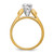 14K Lab Grown Diamond VS/SI FGH Peg Semi-mount Engagement Ring RM2875E-025-YLG