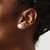 14k 9-10mm White Round Freshwater Cultured Pearl Stud Post Earrings X90PW