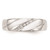 10K White Gold .03 carat Diamond Trio Men's Complete Wedding Band RM3165B-G-003-0WAA