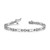 14k White Gold VS Diamond Fancy Link Tennis Bracelet X639WVS