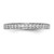 14K White Gold Lab Grown VS/SI FGH Dia Band RM3196B-023-WLG