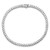 14k White Gold A Diamond Tennis Bracelet X729WA