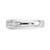 14K White Gold Lab Grown VS/SI FGH Dia 9-Stone Channel Band RM3313B-063-WLG