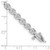 14k White Gold AAA Diamond Tennis Bracelet X721WAAA