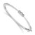 14k White Gold AA Diamond Hinged Bangle XB180AA