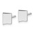 Sterling Silver/Rhodium-plated New Mexico State Earrings XNE50SS-NM