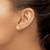 14k 8mm CZ stud earrings XD14CZ
