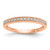 14K Rose Gold Lab Grown Diamond VS/SI FGH Band RM3223B-010-8RLG