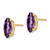 14k 10x5mm Marquise Amethyst earring XE105AM