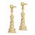 14K Cape Hatteras Lighthouse Earrings TE855