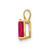 14k Ruby pendant XP1010R