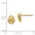 14k Mini Frog Post Earrings TC605
