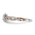 14K Two-Tone Lab Grown VS/SI FGH Dia Complete Square Halo Eng Ring RM5907E-033-CWRLG
