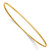 10k 1.5mm Polished Slip-on Bangle Bracelet 10DB538