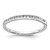 14k White Gold Diamond Channel Band RM5623-016-WA
