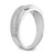 14k White Gold 3-Stone 1/6 carat Diamond Complete Men's Band RM6111B-015-WAA
