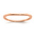 10k Rose Gold Contoured Wedding Band RM6382B-0R