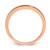 10k Rose Gold Contoured Wedding Band RM6382B-0R
