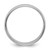 10k White Gold 8mm Milgrain Half Round Wedding Band Size 8 1WM080-8