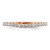 14K Rose Gold Lab Grown Diamond VS/SI FGH Wedding Band RM6515B-033-CRLG