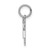 14k White Mini Girl Love Charm XK841