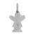 14k White Mini Girl Love Charm XK841