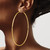 14k Polished 2x90mm Lightweight Round Tube Hoop Earrings T1158L