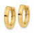 14k Round Hinged Hoop Earrings TM619