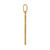 14k Passion Cross Pendant XK609